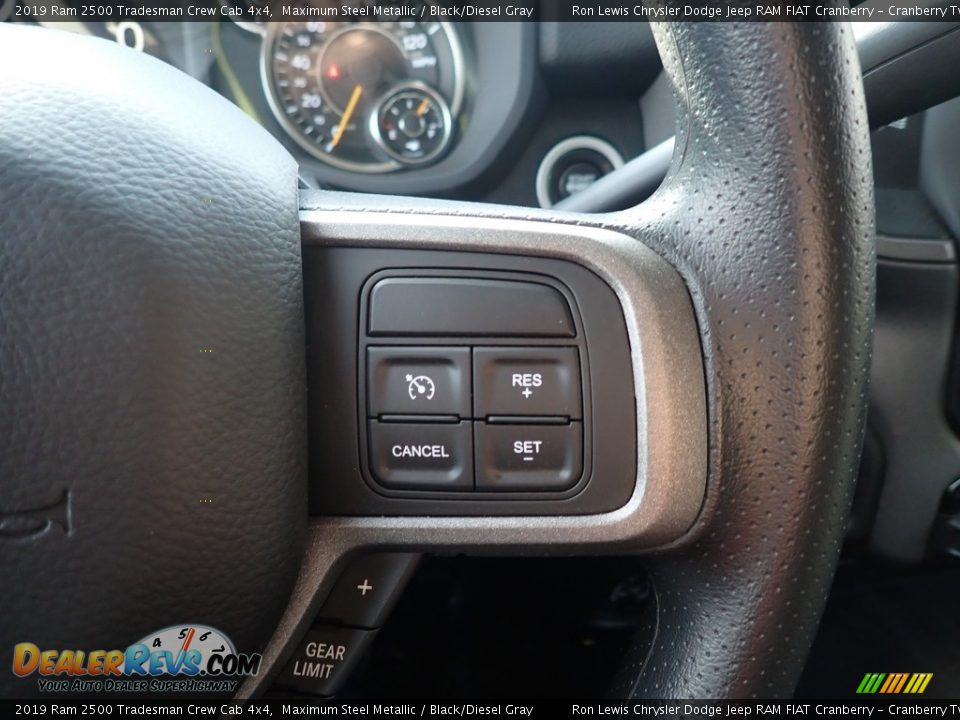 2019 Ram 2500 Tradesman Crew Cab 4x4 Maximum Steel Metallic / Black/Diesel Gray Photo #18