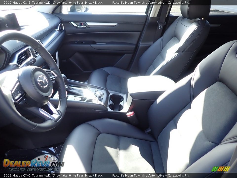 2019 Mazda CX-5 Touring AWD Snowflake White Pearl Mica / Black Photo #11