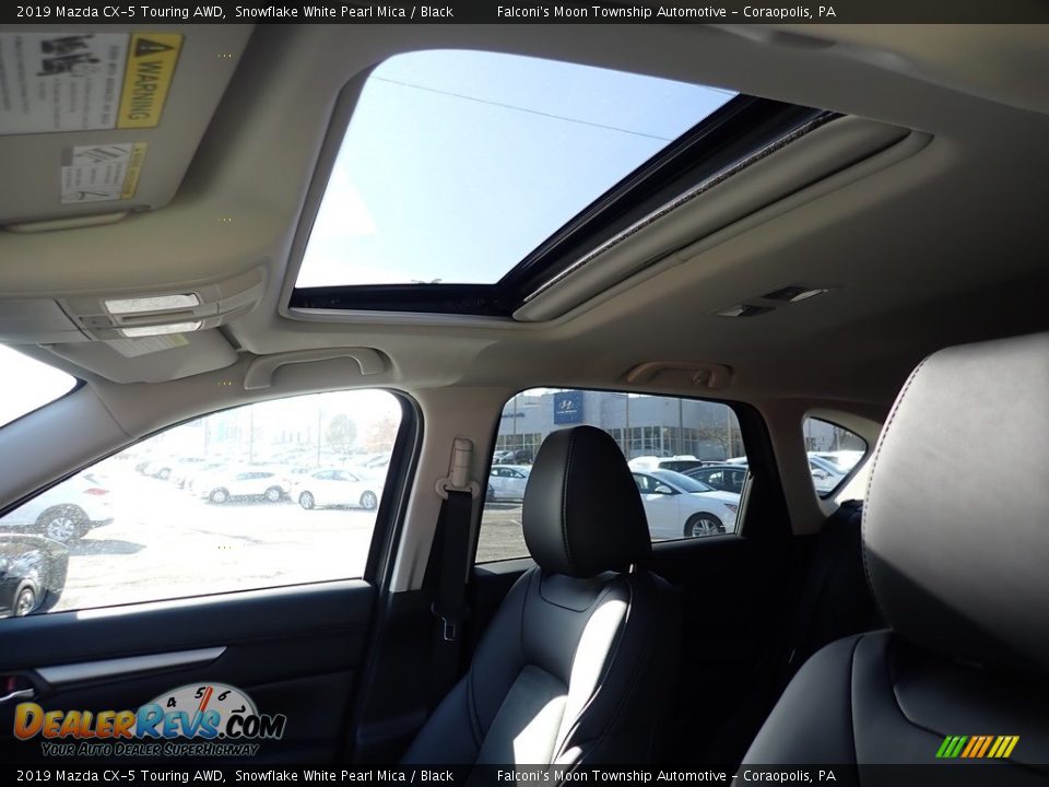 2019 Mazda CX-5 Touring AWD Snowflake White Pearl Mica / Black Photo #13