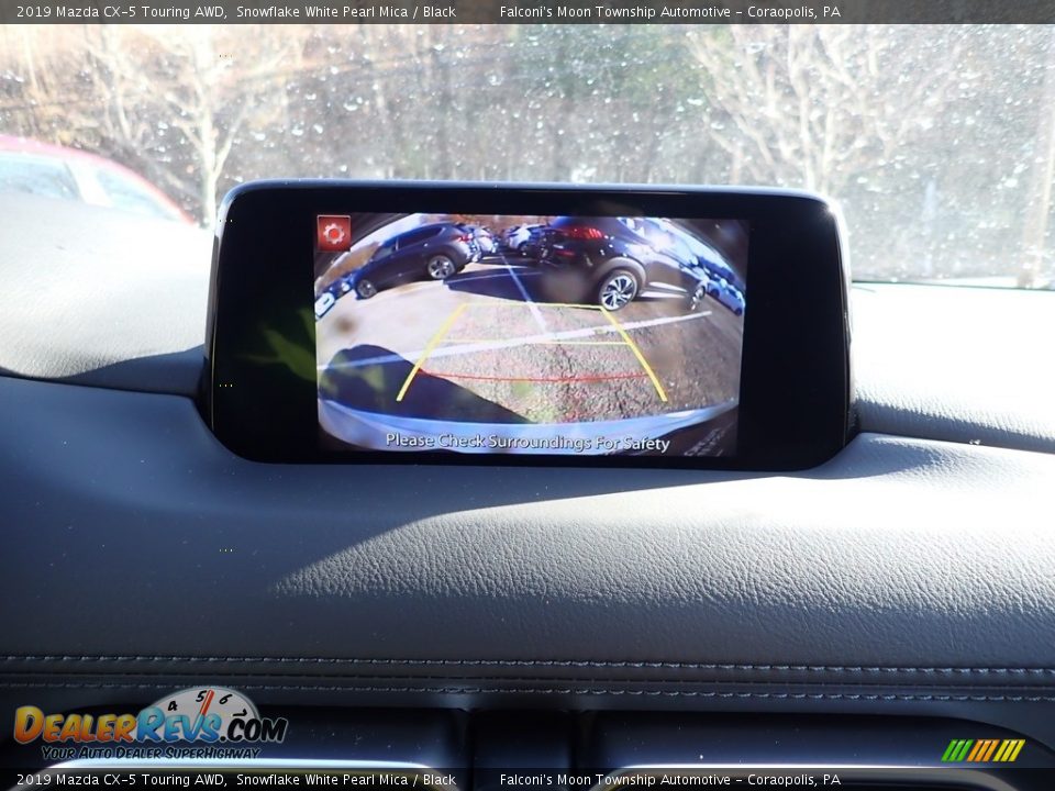 2019 Mazda CX-5 Touring AWD Snowflake White Pearl Mica / Black Photo #15