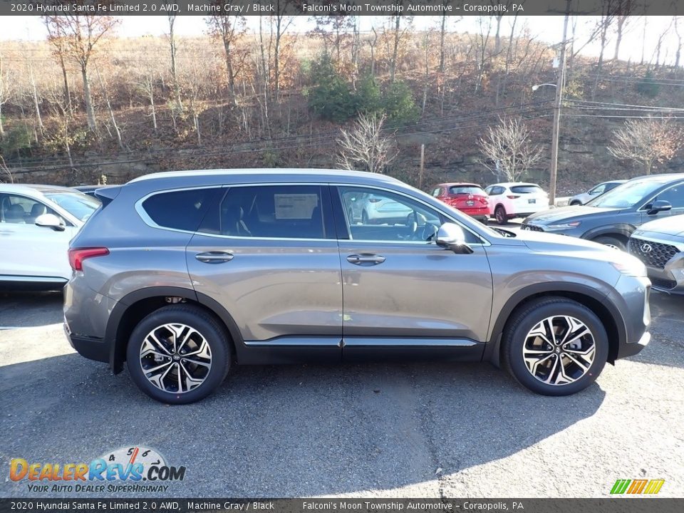 2020 Hyundai Santa Fe Limited 2.0 AWD Machine Gray / Black Photo #1