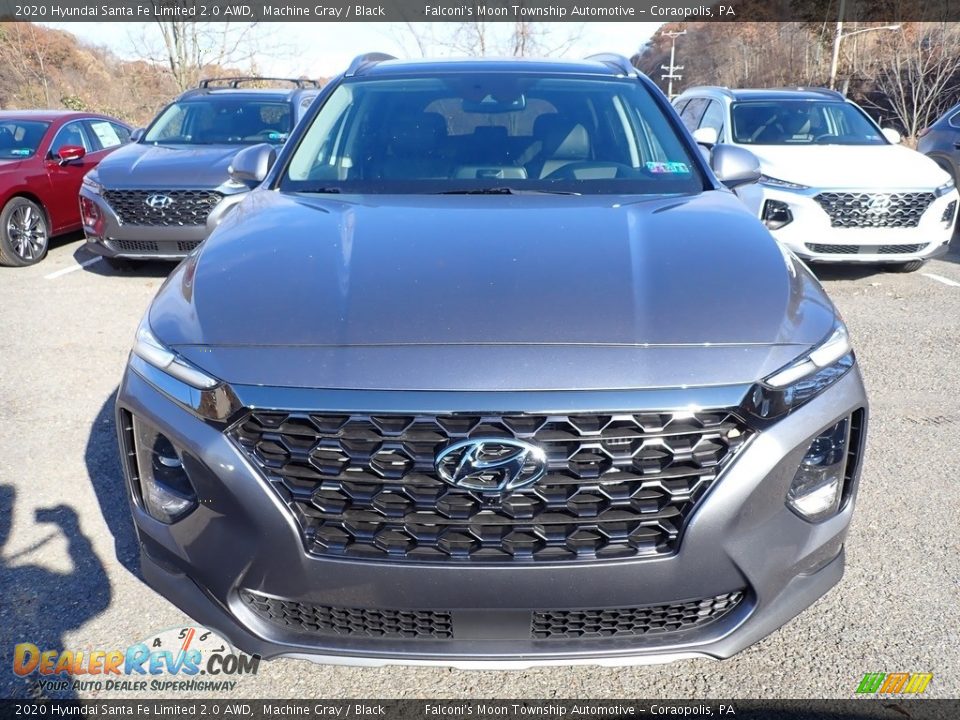 2020 Hyundai Santa Fe Limited 2.0 AWD Machine Gray / Black Photo #4