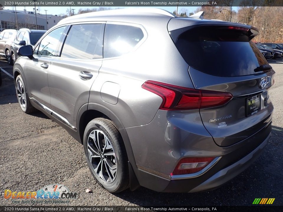 2020 Hyundai Santa Fe Limited 2.0 AWD Machine Gray / Black Photo #6