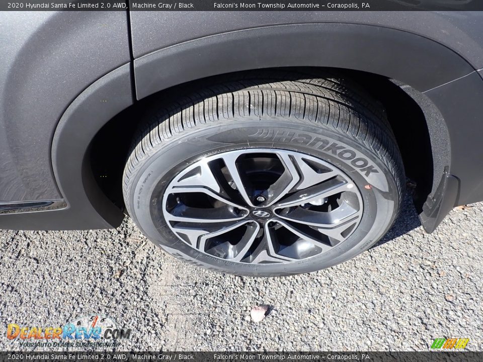 2020 Hyundai Santa Fe Limited 2.0 AWD Machine Gray / Black Photo #7