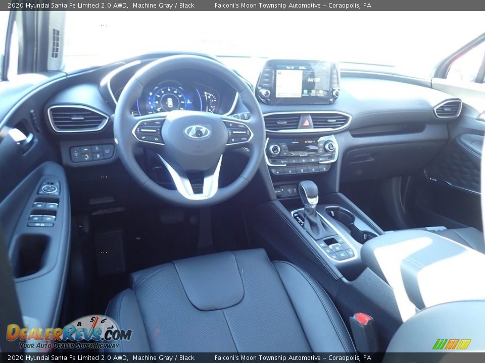 2020 Hyundai Santa Fe Limited 2.0 AWD Machine Gray / Black Photo #9