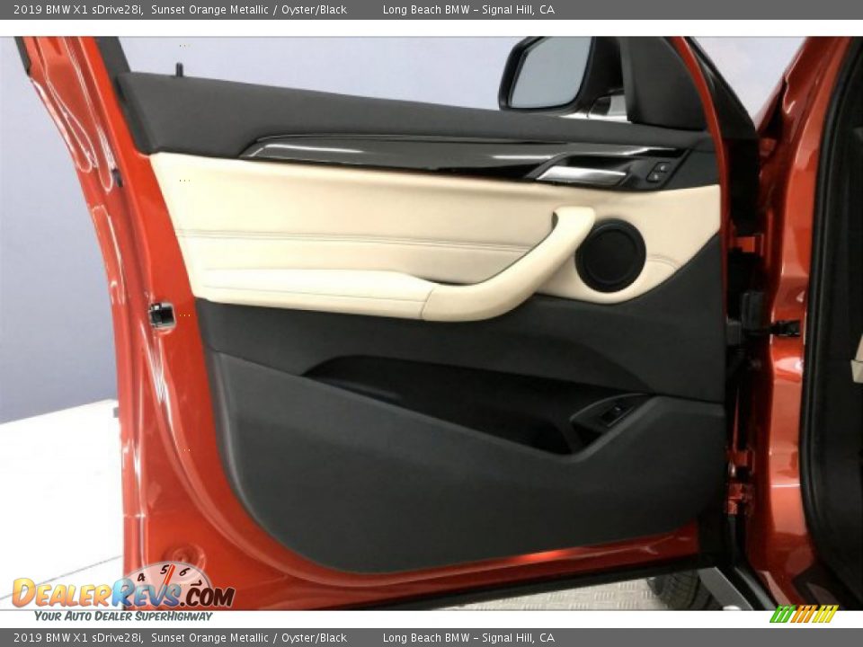 2019 BMW X1 sDrive28i Sunset Orange Metallic / Oyster/Black Photo #21