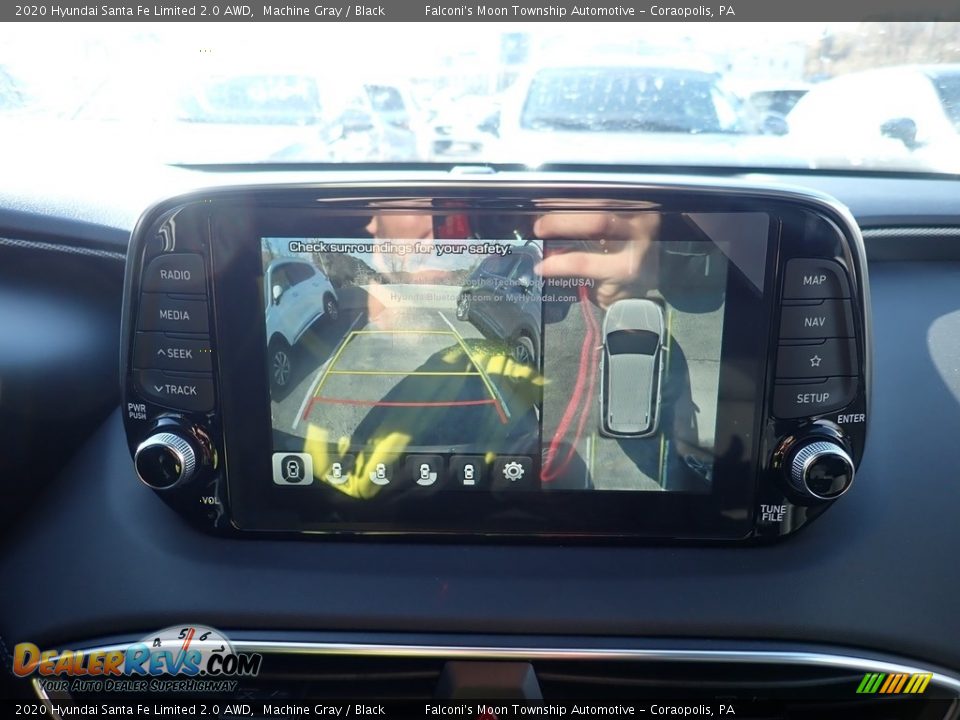 2020 Hyundai Santa Fe Limited 2.0 AWD Machine Gray / Black Photo #15