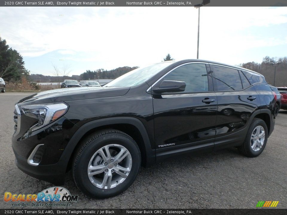 2020 GMC Terrain SLE AWD Ebony Twilight Metallic / Jet Black Photo #1