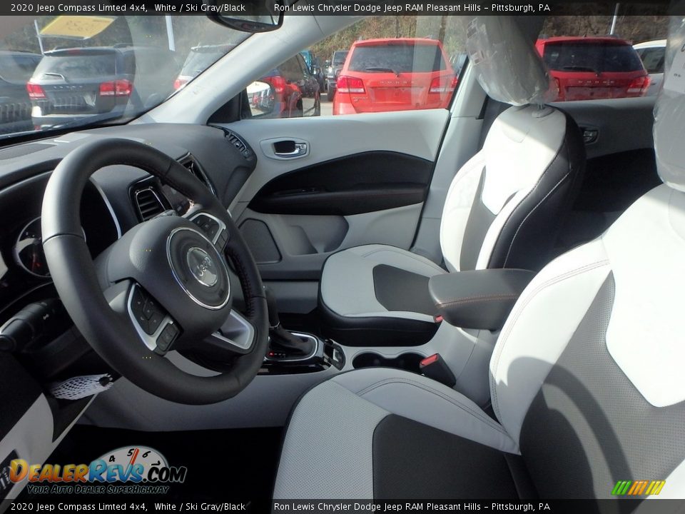 Front Seat of 2020 Jeep Compass Limted 4x4 Photo #11
