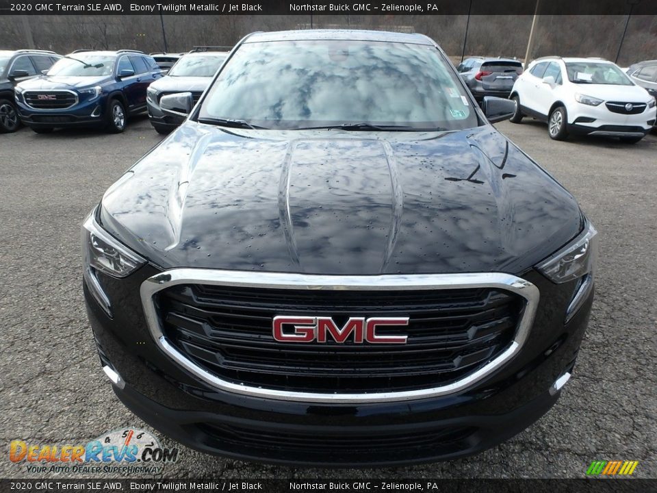 2020 GMC Terrain SLE AWD Ebony Twilight Metallic / Jet Black Photo #2