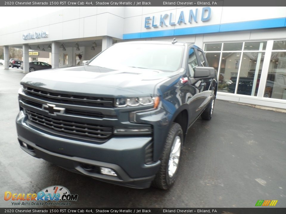 2020 Chevrolet Silverado 1500 RST Crew Cab 4x4 Shadow Gray Metallic / Jet Black Photo #2