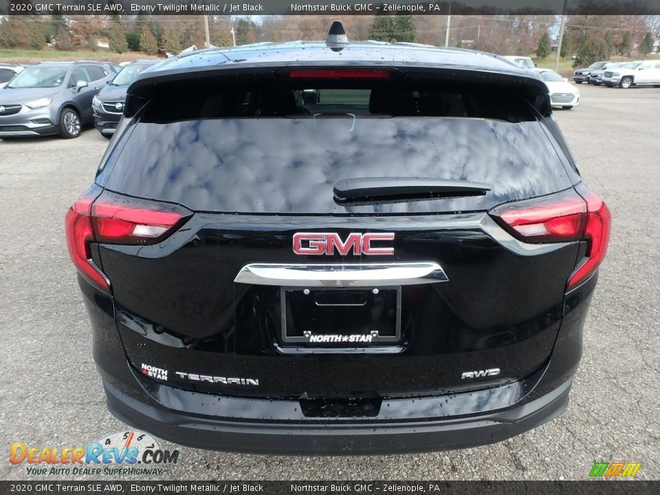 2020 GMC Terrain SLE AWD Ebony Twilight Metallic / Jet Black Photo #6