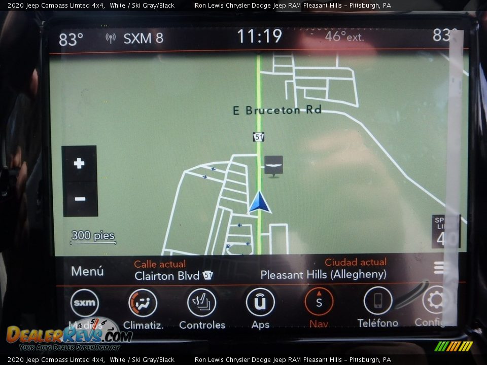 Navigation of 2020 Jeep Compass Limted 4x4 Photo #17