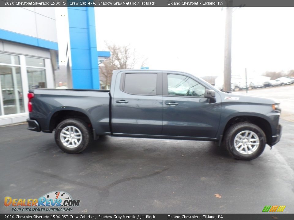 2020 Chevrolet Silverado 1500 RST Crew Cab 4x4 Shadow Gray Metallic / Jet Black Photo #6