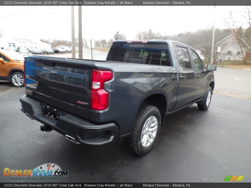 2020 Chevrolet Silverado 1500 RST Crew Cab 4x4 Shadow Gray Metallic / Jet Black Photo #7