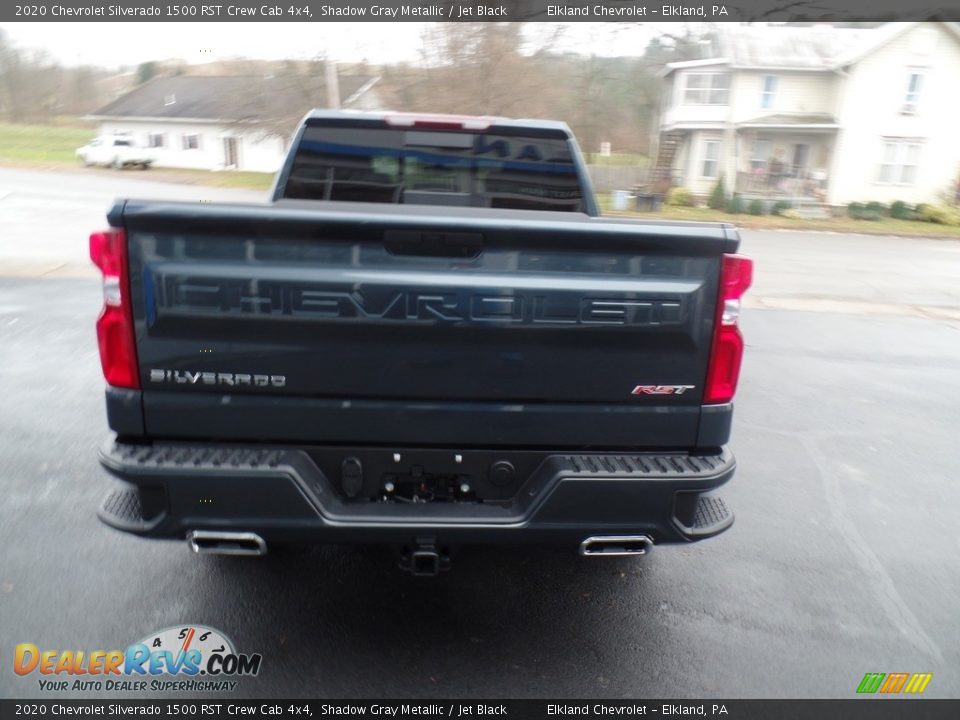 2020 Chevrolet Silverado 1500 RST Crew Cab 4x4 Shadow Gray Metallic / Jet Black Photo #8