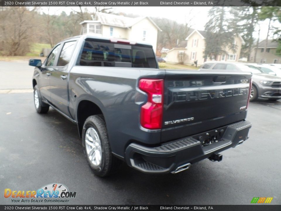 2020 Chevrolet Silverado 1500 RST Crew Cab 4x4 Shadow Gray Metallic / Jet Black Photo #9