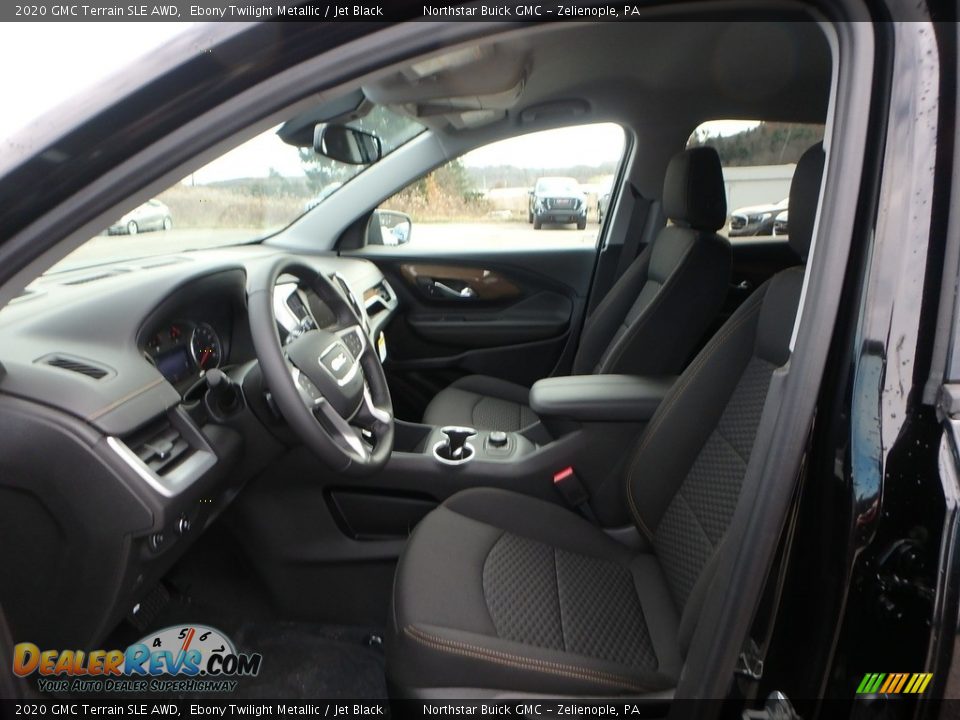 2020 GMC Terrain SLE AWD Ebony Twilight Metallic / Jet Black Photo #12