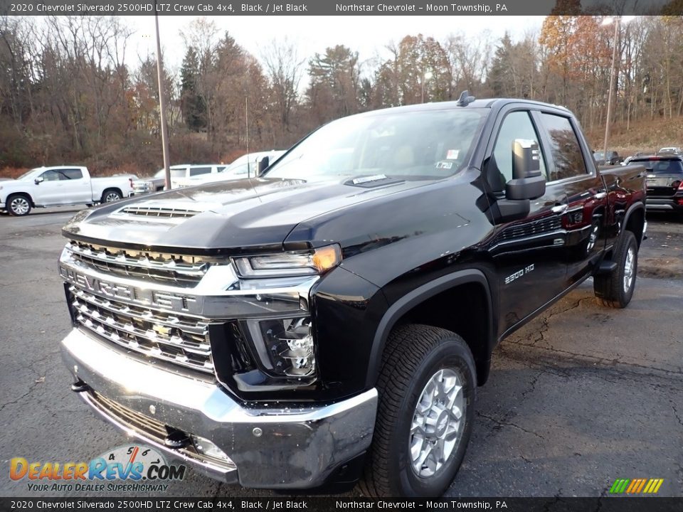 2020 Chevrolet Silverado 2500HD LTZ Crew Cab 4x4 Black / Jet Black Photo #1