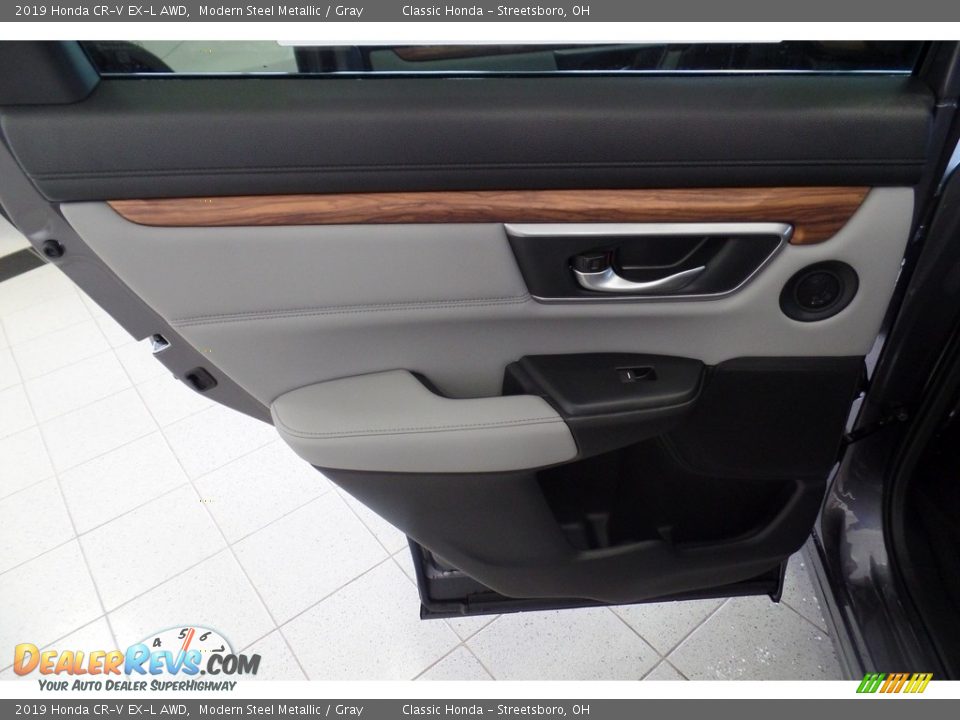 2019 Honda CR-V EX-L AWD Modern Steel Metallic / Gray Photo #6