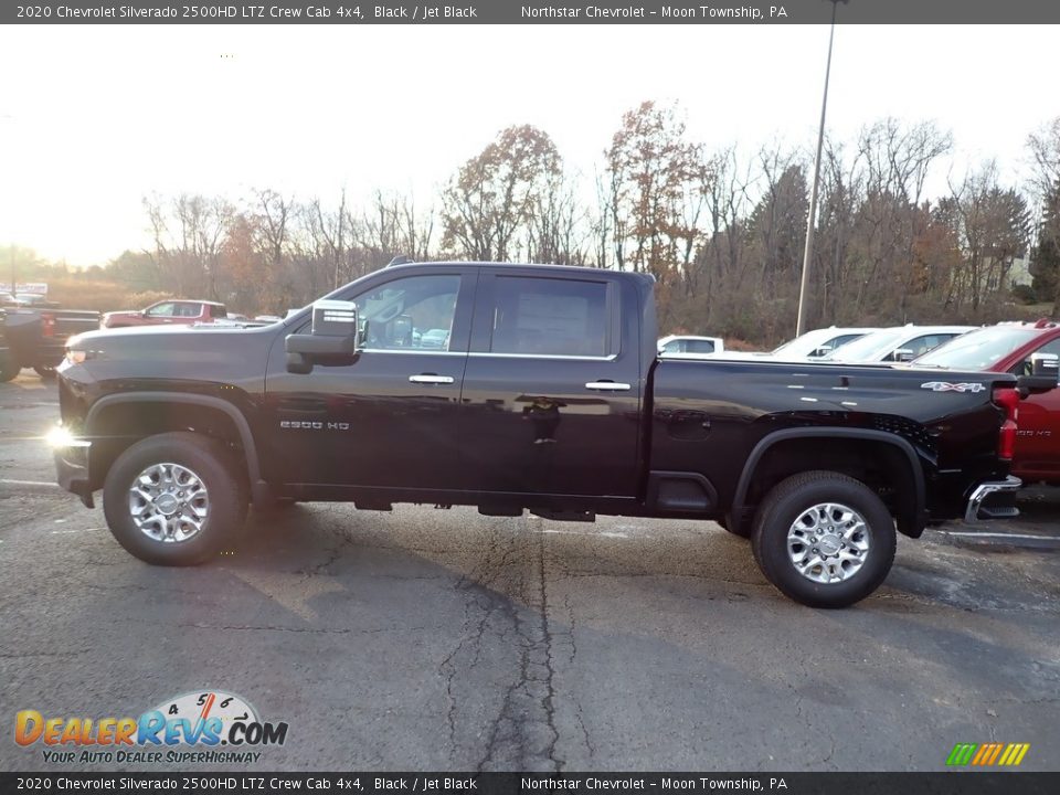 2020 Chevrolet Silverado 2500HD LTZ Crew Cab 4x4 Black / Jet Black Photo #2