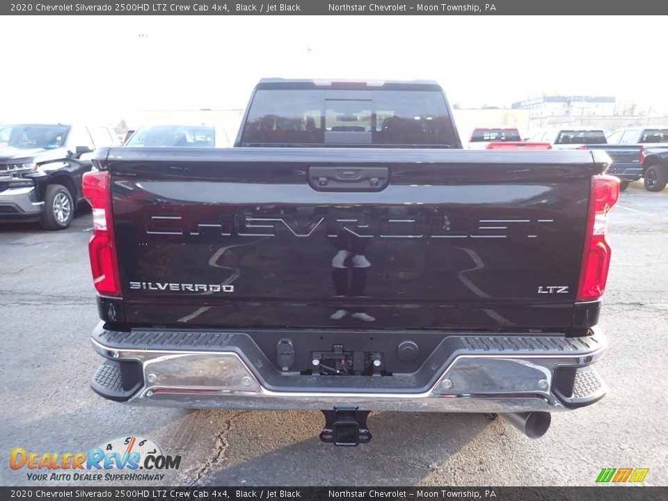 2020 Chevrolet Silverado 2500HD LTZ Crew Cab 4x4 Black / Jet Black Photo #4