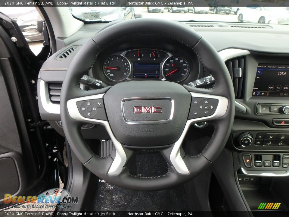 2020 GMC Terrain SLE AWD Ebony Twilight Metallic / Jet Black Photo #16