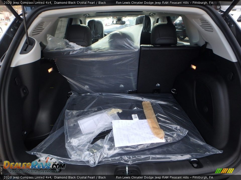 2020 Jeep Compass Limted 4x4 Diamond Black Crystal Pearl / Black Photo #5