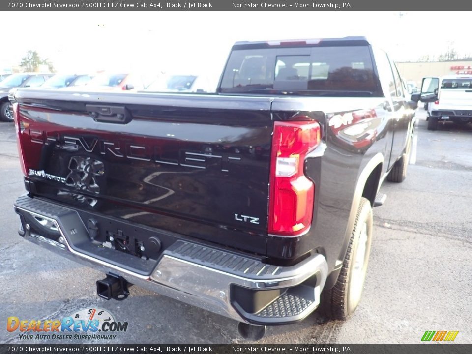 2020 Chevrolet Silverado 2500HD LTZ Crew Cab 4x4 Black / Jet Black Photo #5