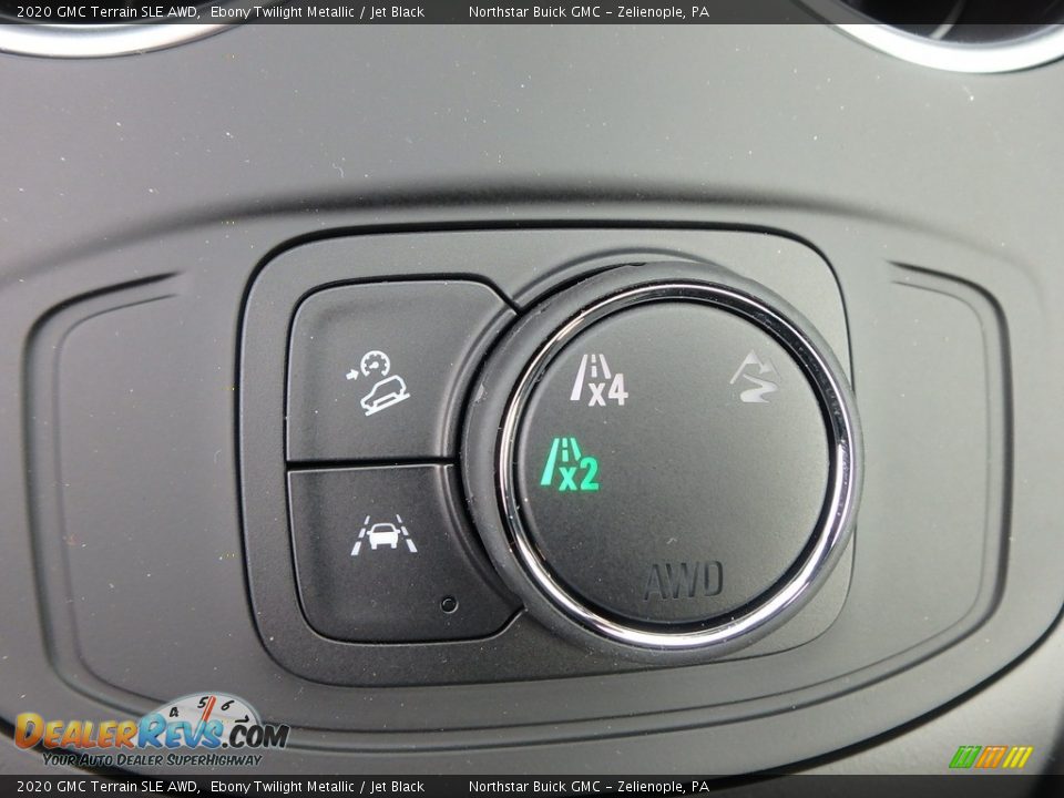 2020 GMC Terrain SLE AWD Ebony Twilight Metallic / Jet Black Photo #17