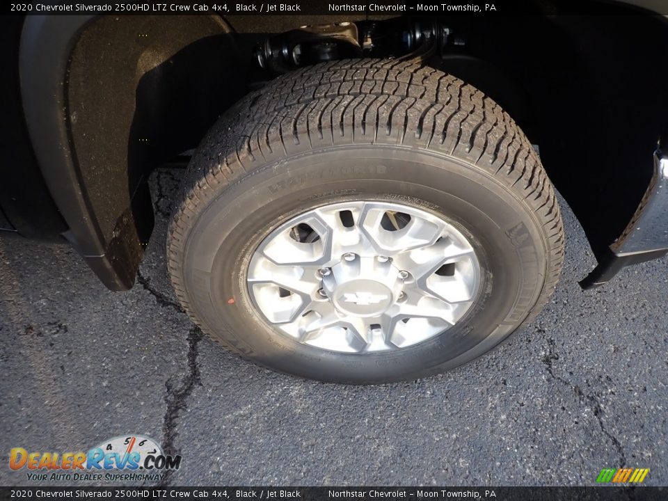 2020 Chevrolet Silverado 2500HD LTZ Crew Cab 4x4 Black / Jet Black Photo #9