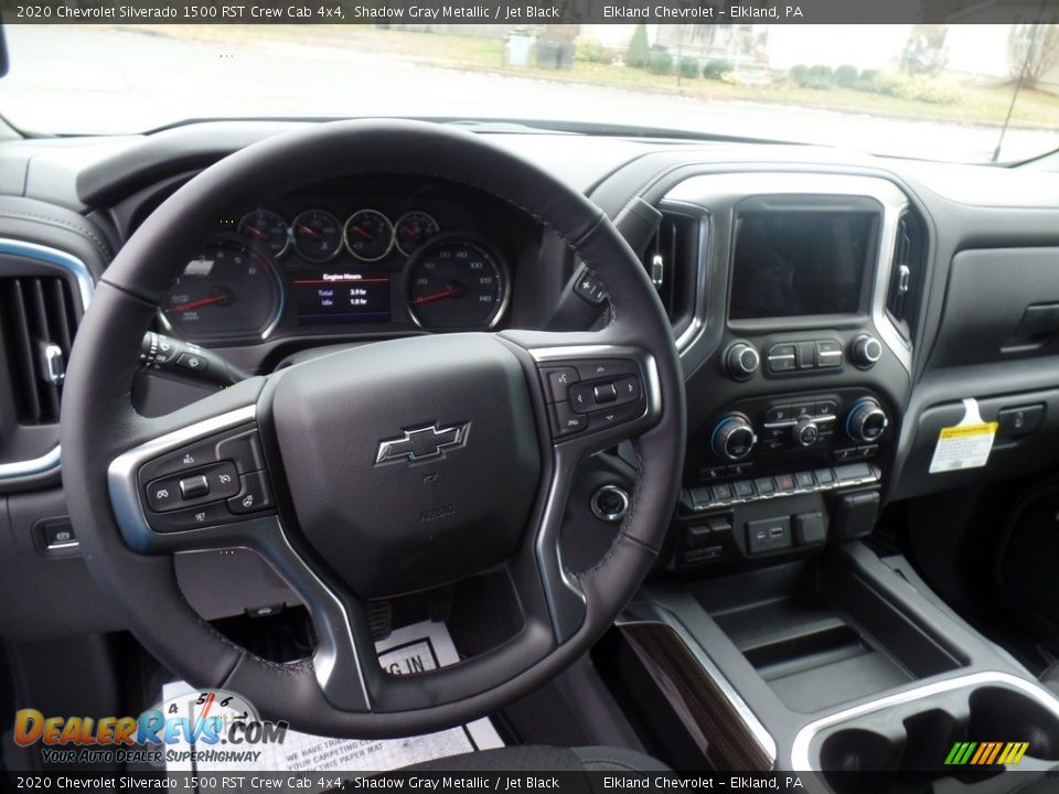 2020 Chevrolet Silverado 1500 RST Crew Cab 4x4 Shadow Gray Metallic / Jet Black Photo #21