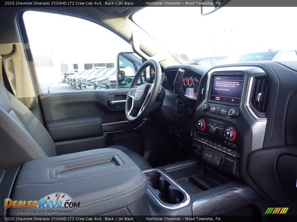 2020 Chevrolet Silverado 2500HD LTZ Crew Cab 4x4 Black / Jet Black Photo #11
