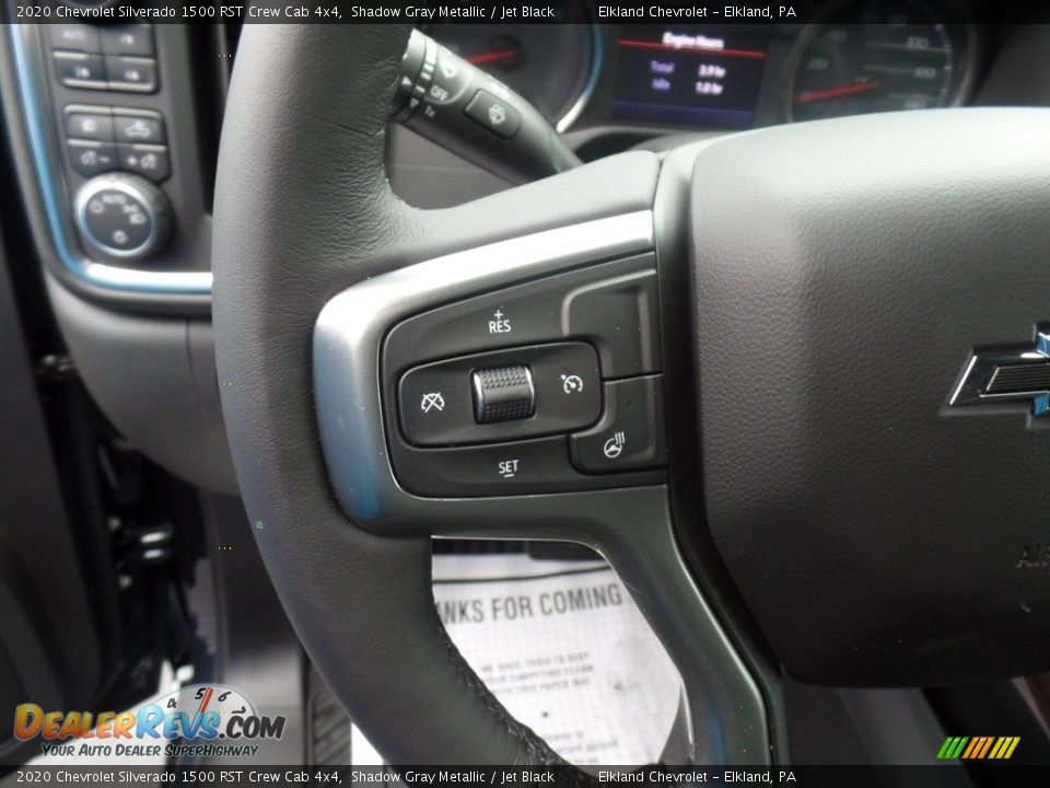 2020 Chevrolet Silverado 1500 RST Crew Cab 4x4 Steering Wheel Photo #23