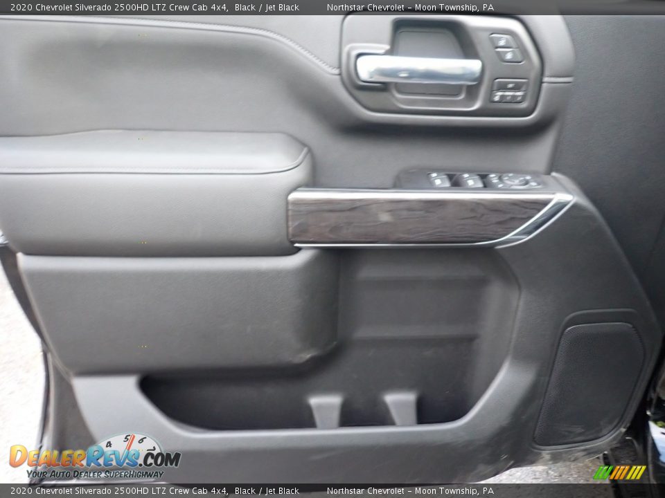 2020 Chevrolet Silverado 2500HD LTZ Crew Cab 4x4 Black / Jet Black Photo #14