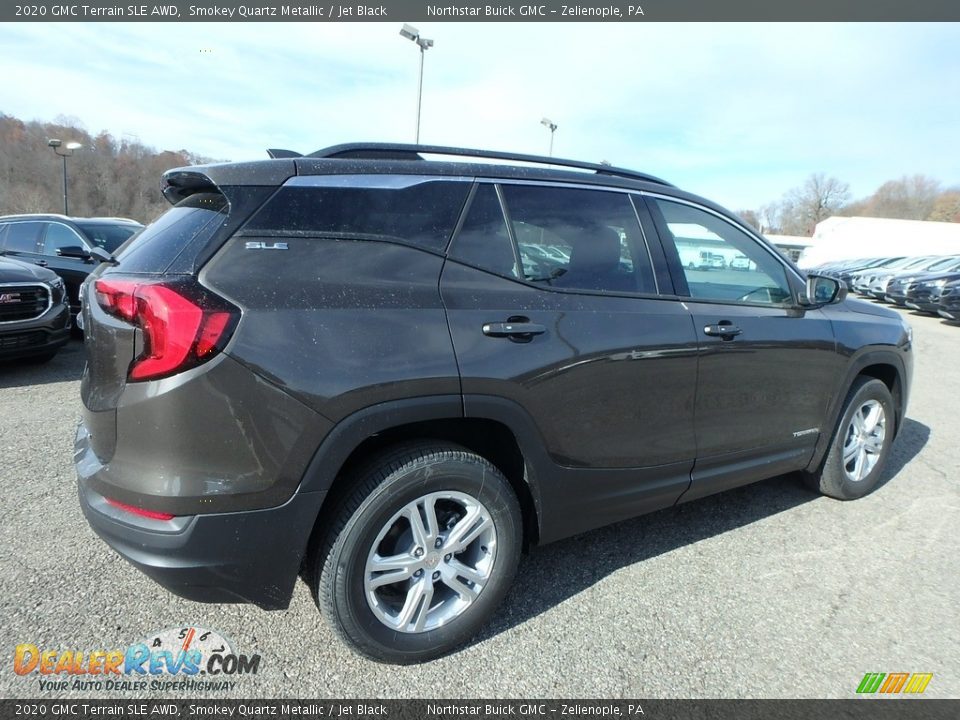 2020 GMC Terrain SLE AWD Smokey Quartz Metallic / Jet Black Photo #5