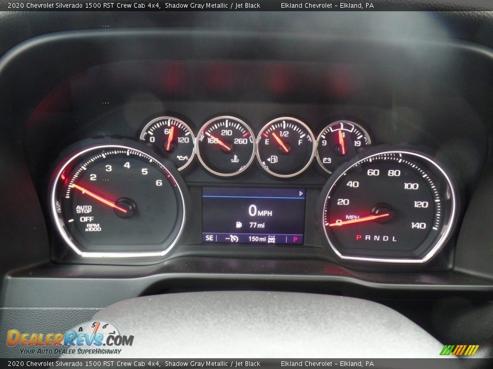 2020 Chevrolet Silverado 1500 RST Crew Cab 4x4 Gauges Photo #25