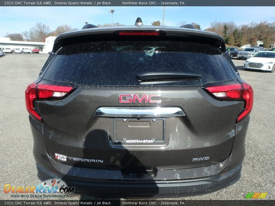 2020 GMC Terrain SLE AWD Smokey Quartz Metallic / Jet Black Photo #6