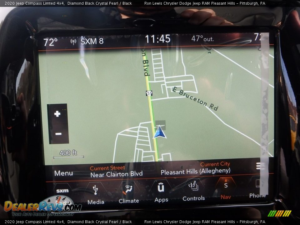 Navigation of 2020 Jeep Compass Limted 4x4 Photo #17