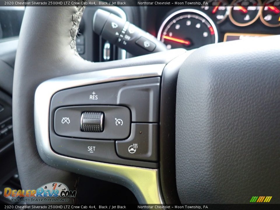 2020 Chevrolet Silverado 2500HD LTZ Crew Cab 4x4 Black / Jet Black Photo #19
