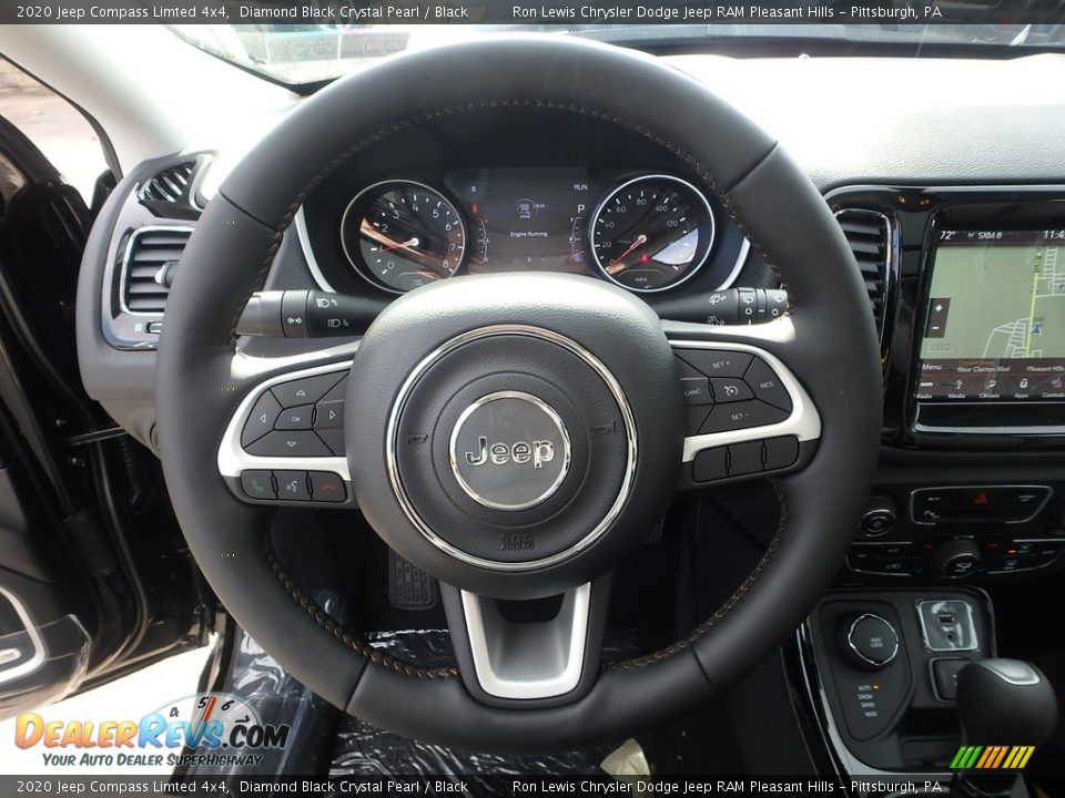 2020 Jeep Compass Limted 4x4 Steering Wheel Photo #18