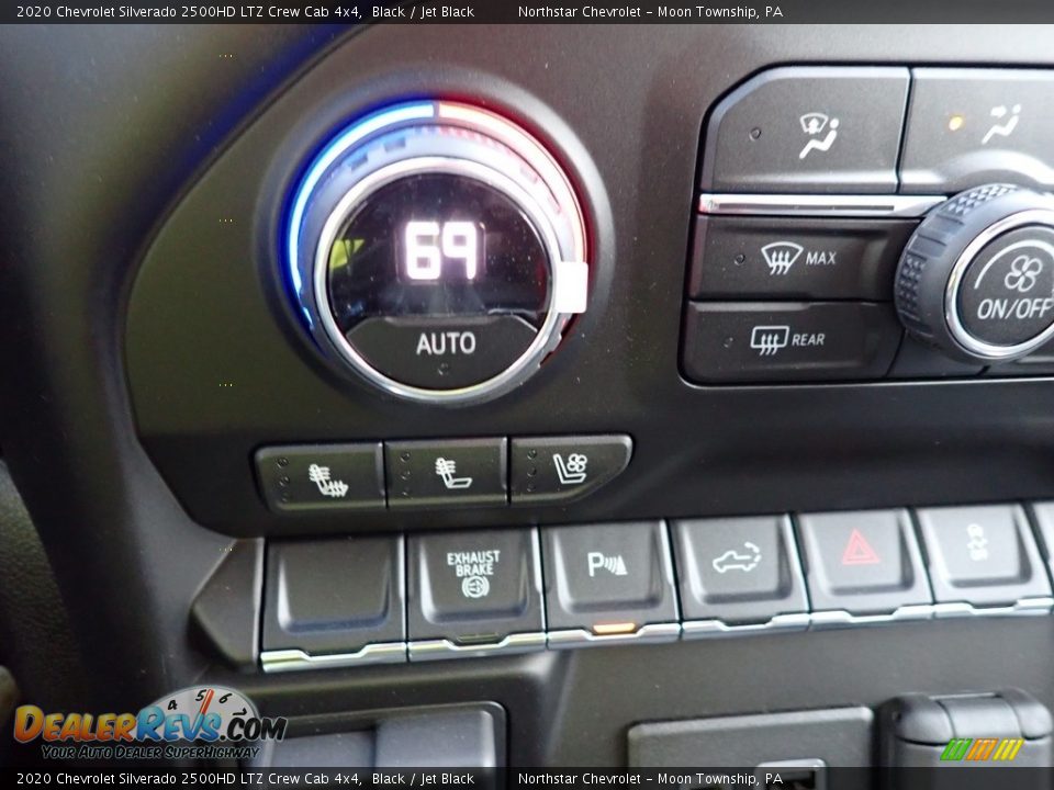 2020 Chevrolet Silverado 2500HD LTZ Crew Cab 4x4 Black / Jet Black Photo #20