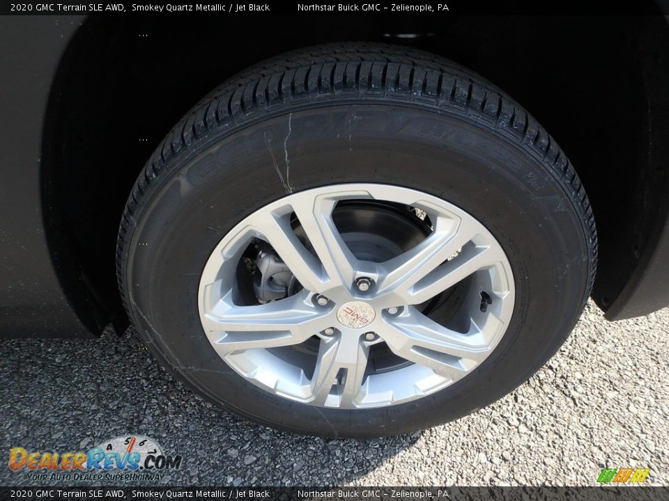 2020 GMC Terrain SLE AWD Smokey Quartz Metallic / Jet Black Photo #10