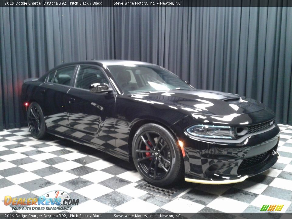 2019 Dodge Charger Daytona 392 Pitch Black / Black Photo #4
