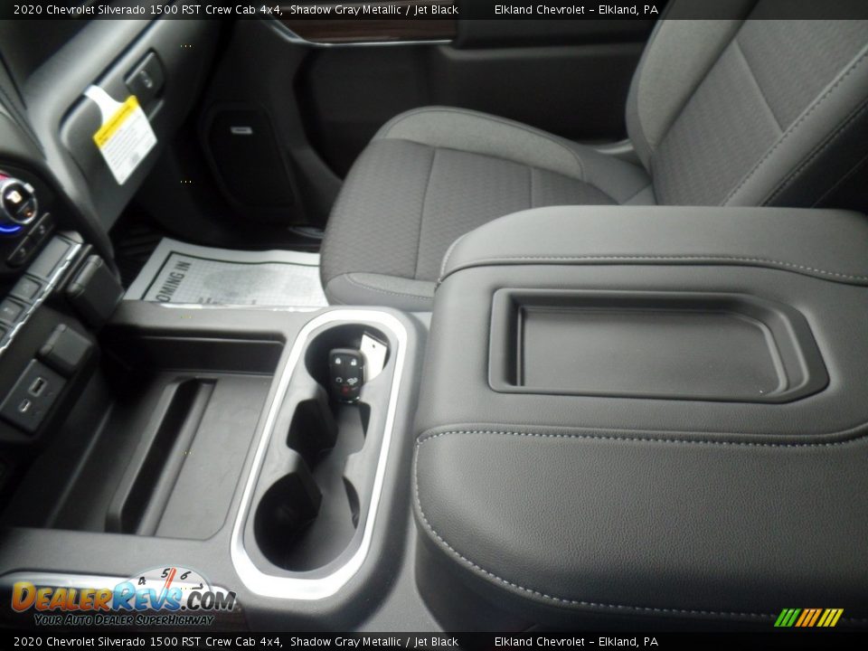 2020 Chevrolet Silverado 1500 RST Crew Cab 4x4 Shadow Gray Metallic / Jet Black Photo #34