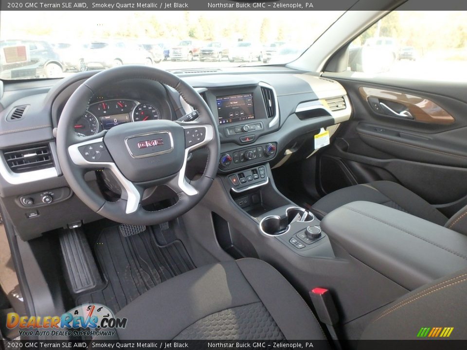 2020 GMC Terrain SLE AWD Smokey Quartz Metallic / Jet Black Photo #15