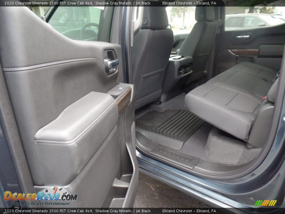 2020 Chevrolet Silverado 1500 RST Crew Cab 4x4 Shadow Gray Metallic / Jet Black Photo #36