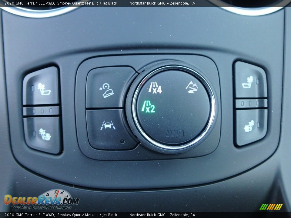 2020 GMC Terrain SLE AWD Smokey Quartz Metallic / Jet Black Photo #17