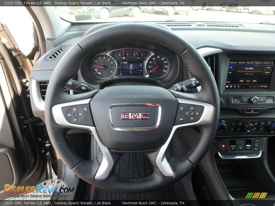 2020 GMC Terrain SLE AWD Smokey Quartz Metallic / Jet Black Photo #18