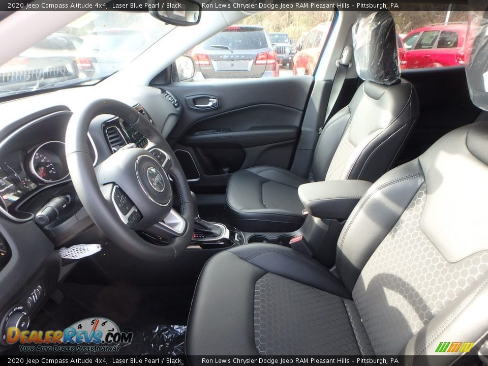 2020 Jeep Compass Altitude 4x4 Laser Blue Pearl / Black Photo #11